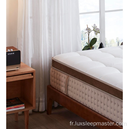 Matelas de lit de meubles de chambre à coucher de haute qualité de prix usine